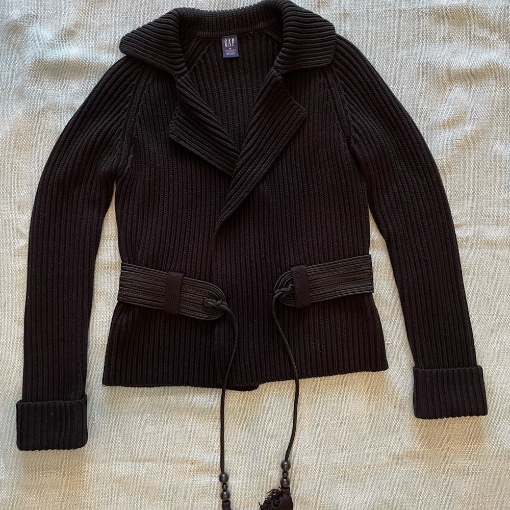 Gap Womens Black Sweater Jacket